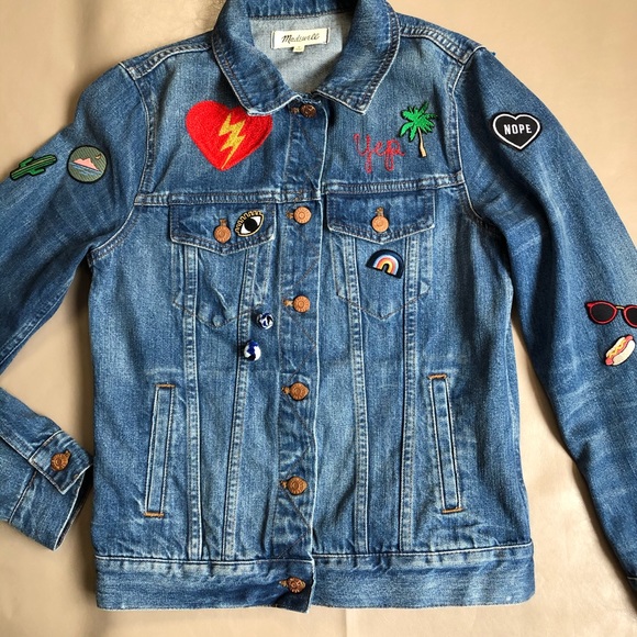 madewell embroidered jacket